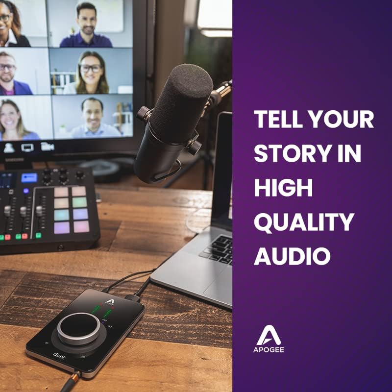 Apogee Duet 3 USB Audio Interface Recording Bundle