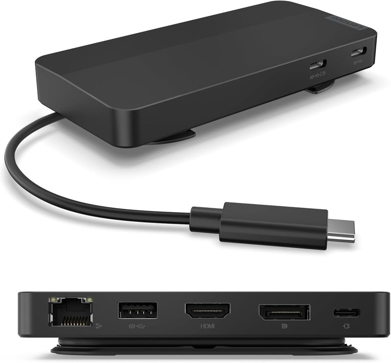 Lenovo 40B90000US USB-C Dual 4K Display Travel Dock — main product image