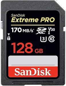 SanDisk SDSDXXY-128G-ANCIN 128GB Extreme PRO SD Card