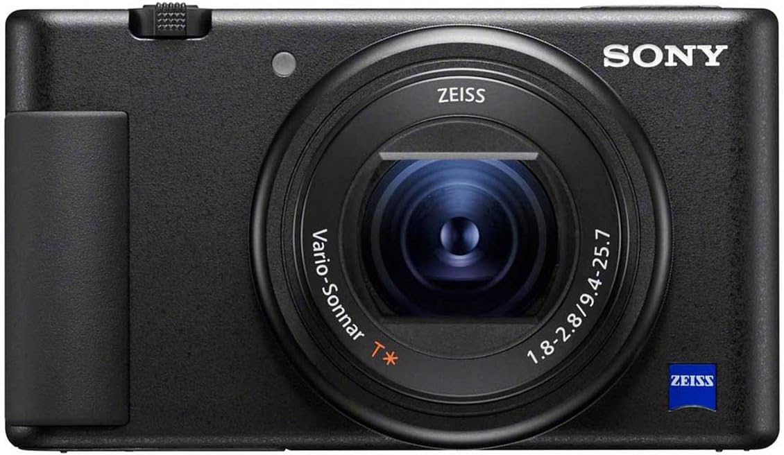 Sony Vlog ZV-1 4K Camera with Bluetooth Grip & 64GB SD Card