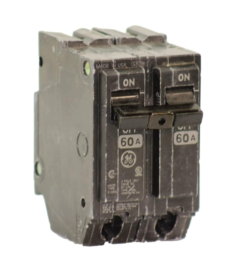 GE THQL2160 60A 240V 2P Circuit Breaker — main product image