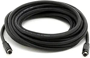 Monoprice 2415 25FT S-Video Cable Gold Plated