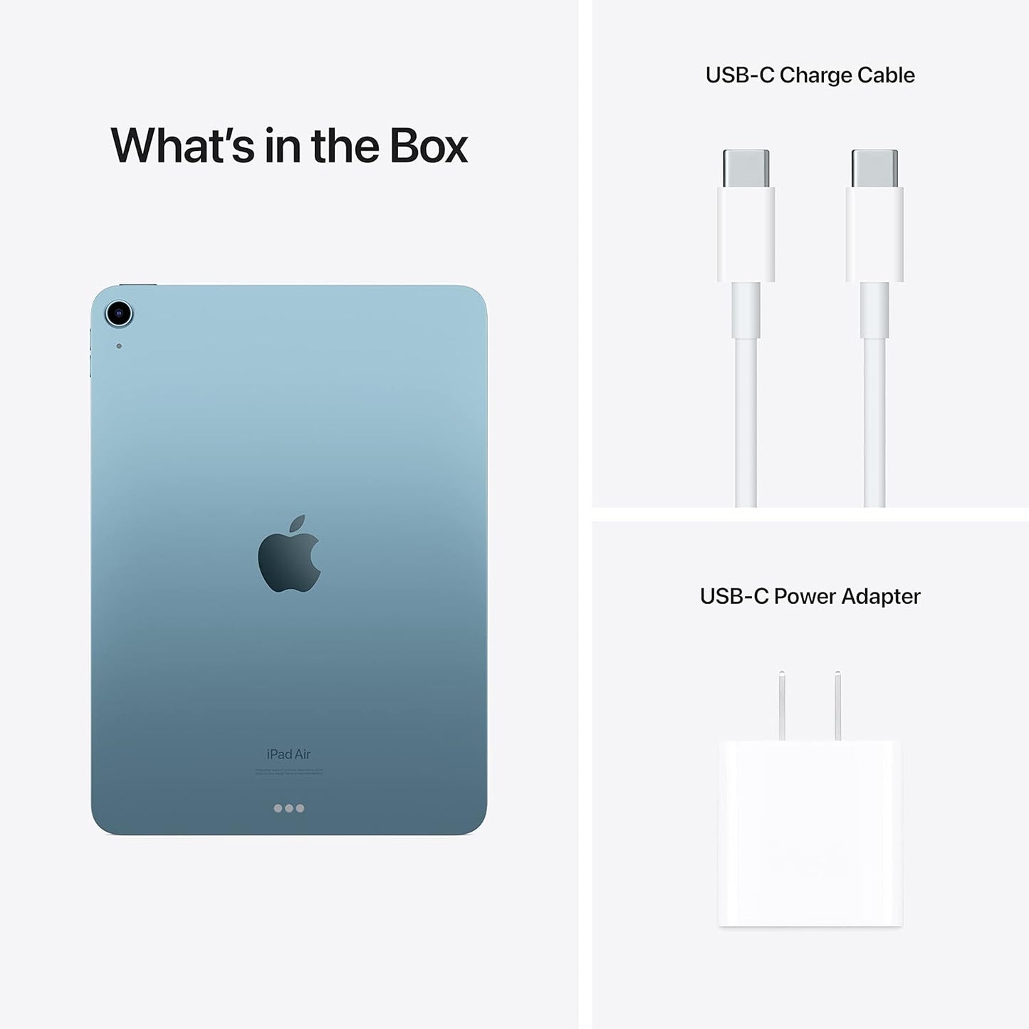 Apple A2588 iPad Air 5th Gen 256GB Blue Renewed