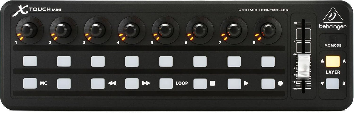 Behringer XTOUCHMINI Ultra-Compact USB MIDI Controller
