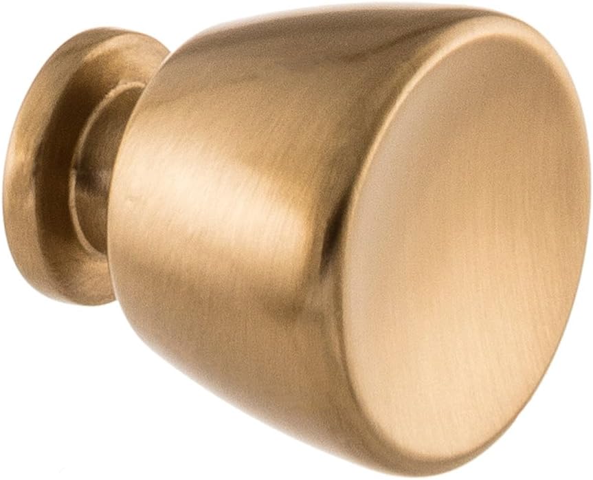 Atlas 413-WB Conga Tiki Hut Knob Warm Brass