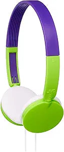 JVC HA-KD3-G Tinyphones Foldable Kid-Safe Headphones