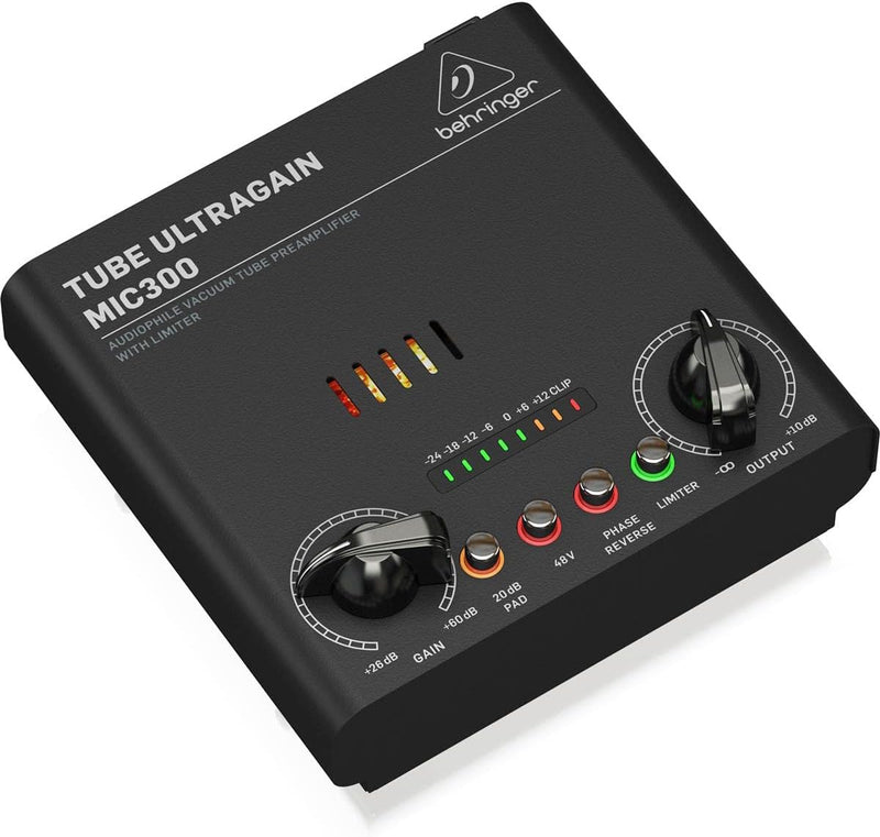 Behringer MIC300 Tube Preamplifier Limiter — main product image