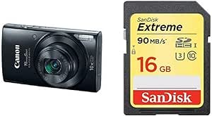 Canon Digital Camera WiFi NFC 16GB Bundle