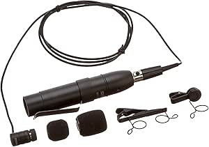 Shure MX185 Condenser Lavalier Microphone Cardioid