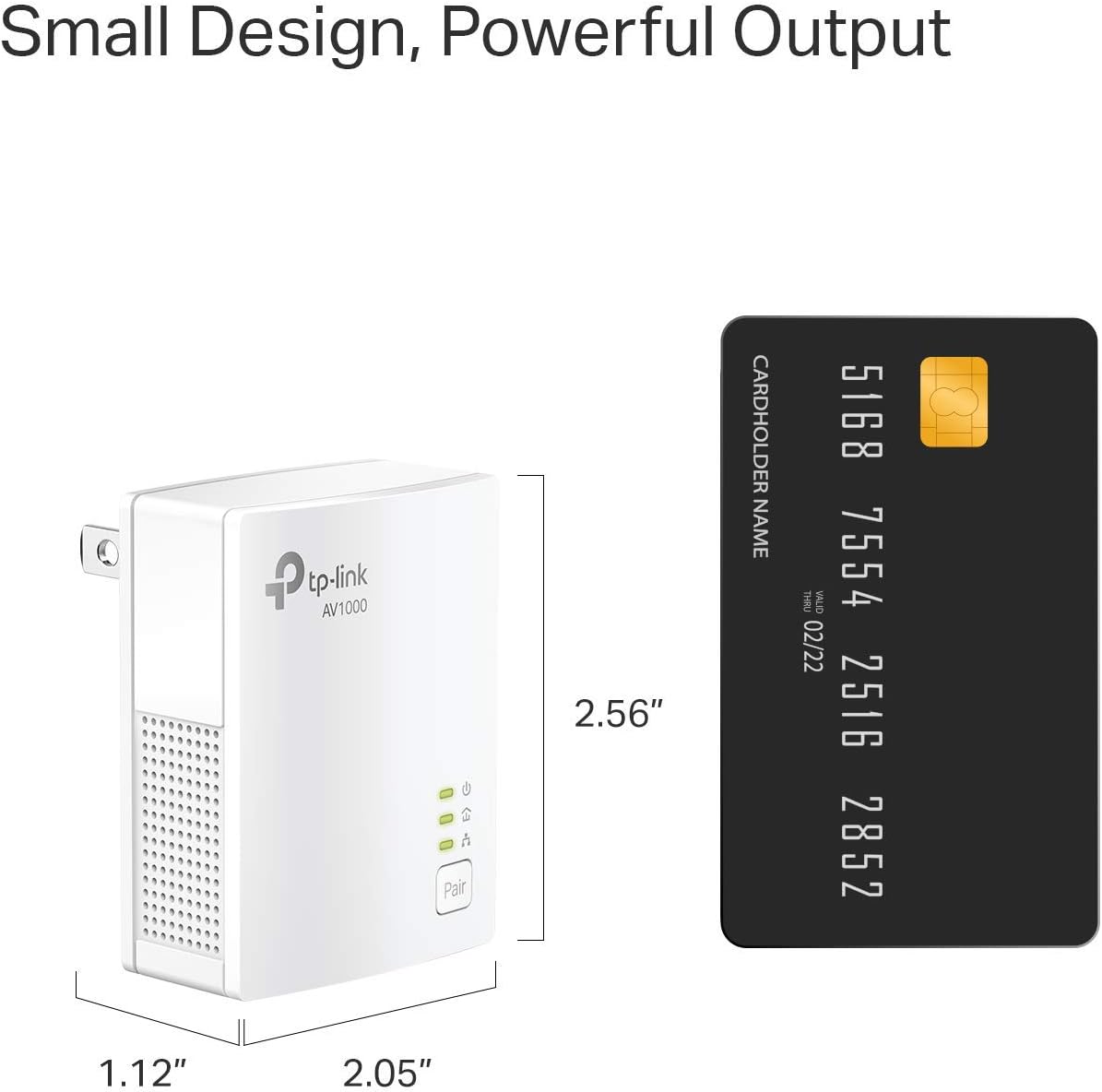 TP-Link TL-PA7017 AV1000 Gigabit Powerline Ethernet Adapter