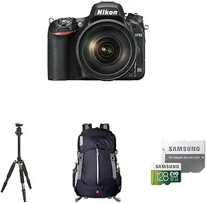 Nikon D750 FX DSLR Camera 24-120mm Travel Bundle