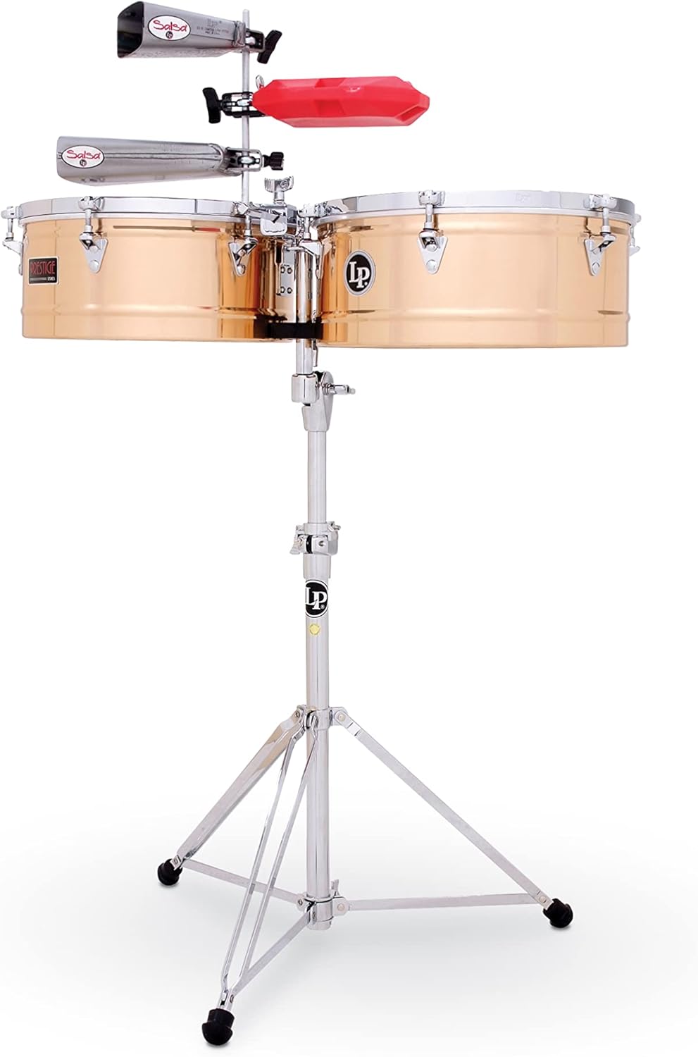 Latin Percussion LP1415-BZ Prestige Bronze Timbales Set