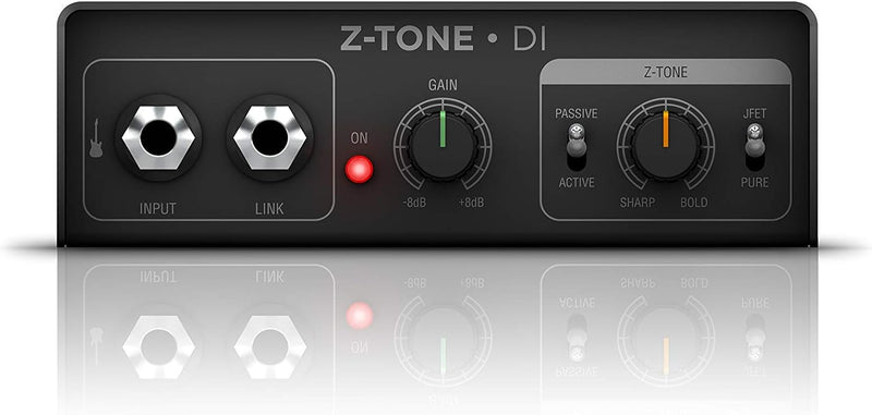 IK Multimedia IP-ZTONE-DI-IN Z-Tone DI Instrument Preamp & DI Box — main product image