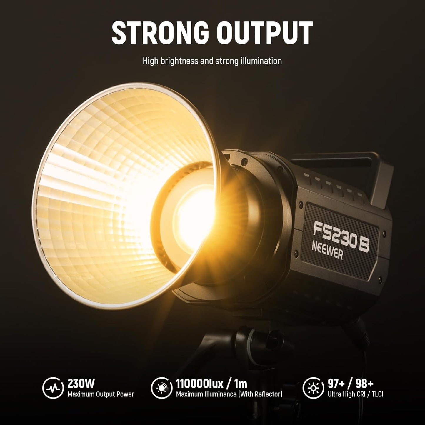 Neewer FS230B 230W Bi-Color LED Video Light