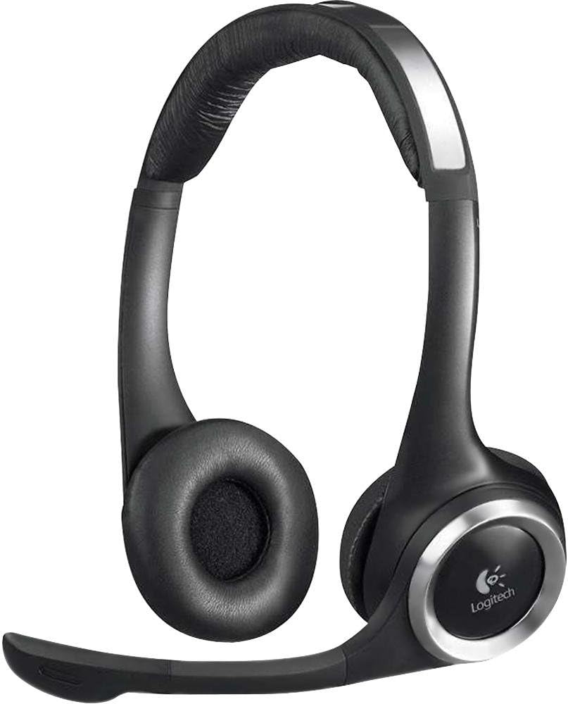 Logitech 981-000068 ClearChat Wireless USB Headset - Black