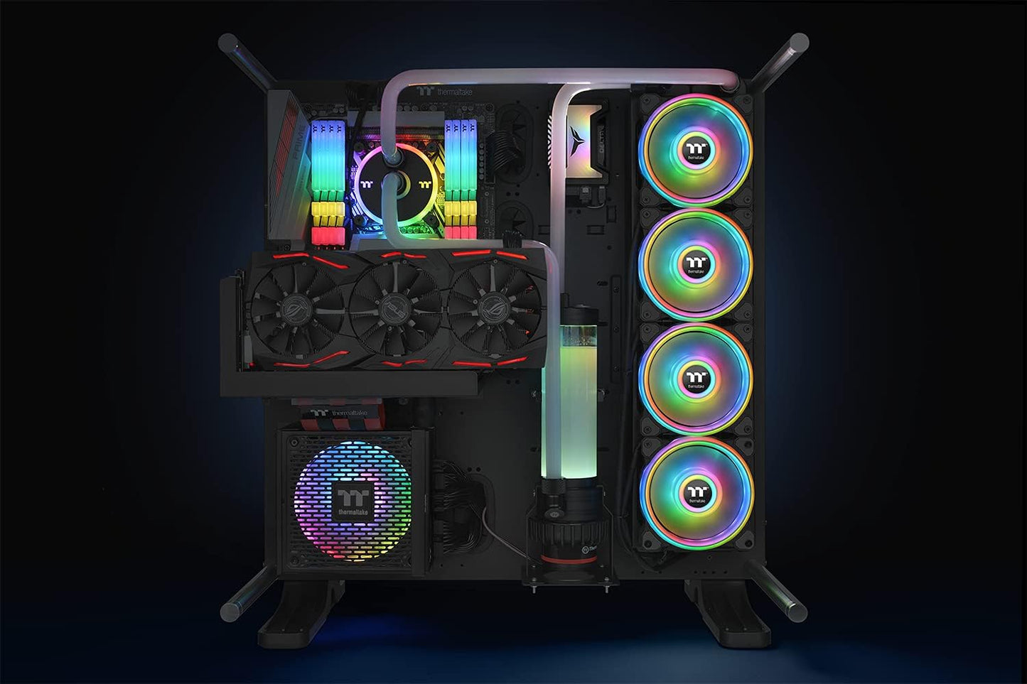 Thermaltake CL-F089-PL14SW-C Riing Quad 14 RGB Fan