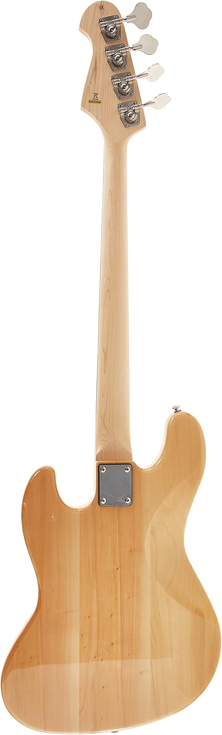 Monoprice 625741 Acoustic-Electric 4-String Bass Guitar Natural