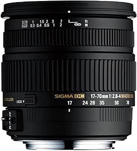 Sigma 66C109 17-70mm F2.8-4 DC MACRO HSM Lens