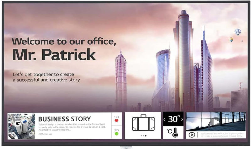 LG 49UH5F-H 49'' UHD Commercial Digital Signage Display — main product image