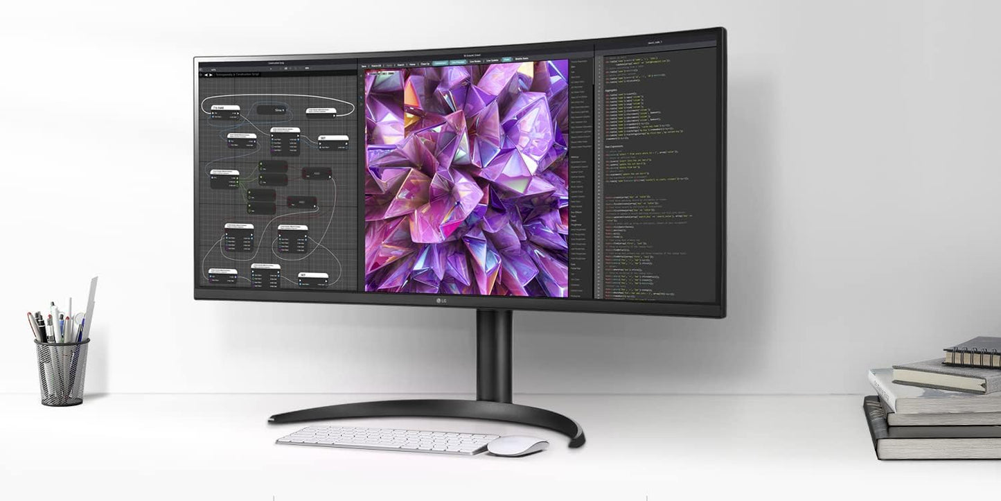 LG 34WQ73A-B 34-Inch UltraWide QHD Curved Monitor