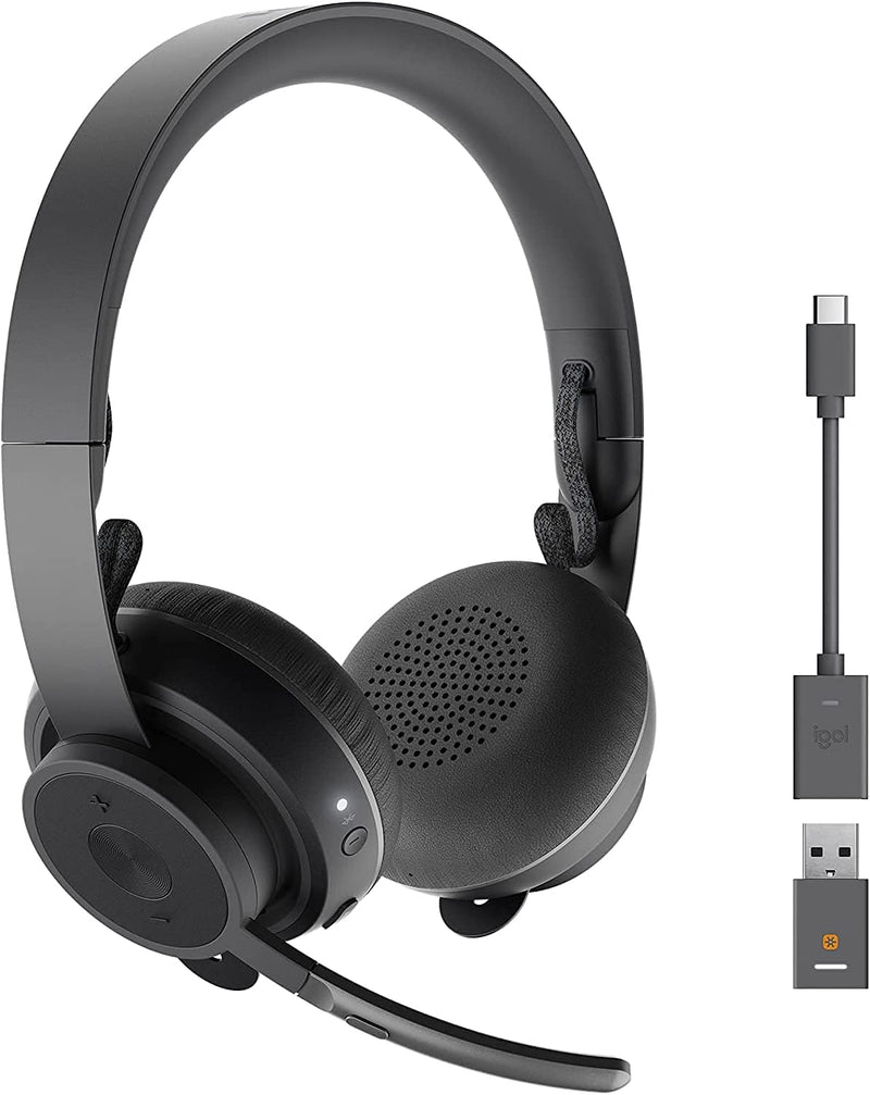 Logitech 981-000805 Zone Wireless Plus Headset (Renewed) — main product image