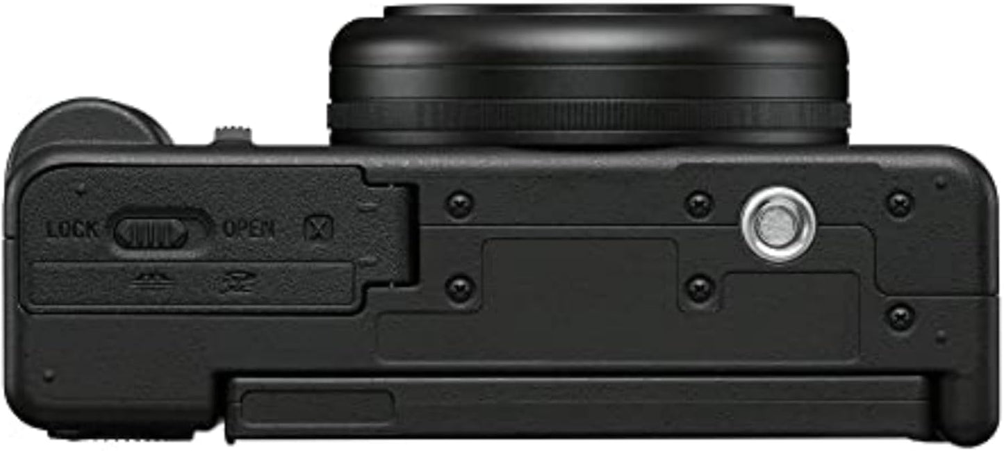 Sony ZV1F/B Vlog Camera 20mm Wide Angle Lens
