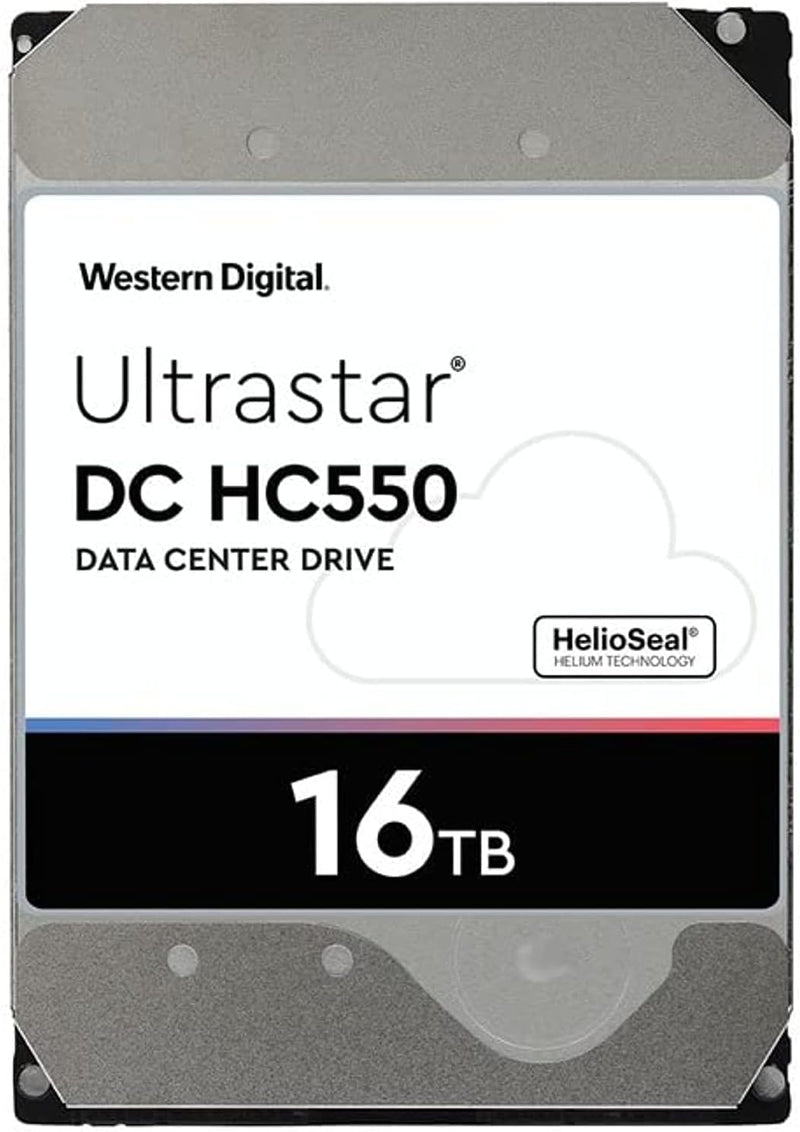 Western Digital WUH721816ALE6L4 16TB 7.2K SATA HDD — main product image