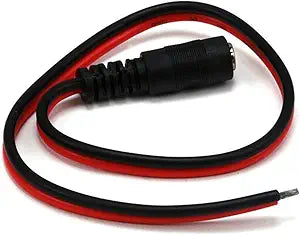 Monoprice 106881 DC Power Pigtail Female Plug