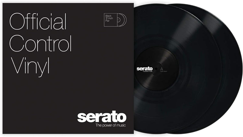 Serato SCV-PS-BLK-OJ Black Control Vinyl 12