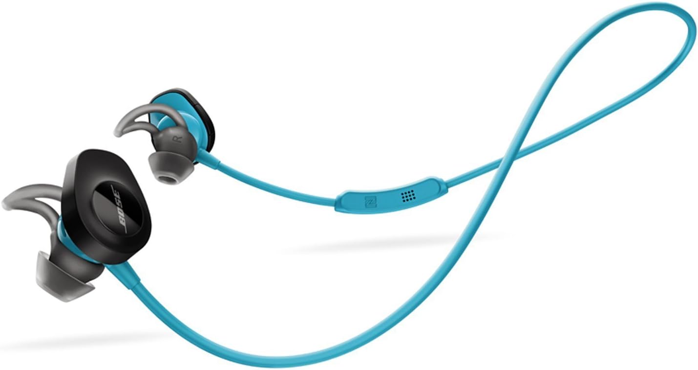 Bose 761529-0020-cr SoundSport Wireless Headphones Aqua (Renewed)