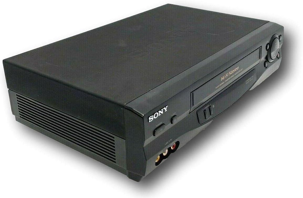 Sony SLV-N55-cr 4-Head Hi-Fi VCR (Renewed)