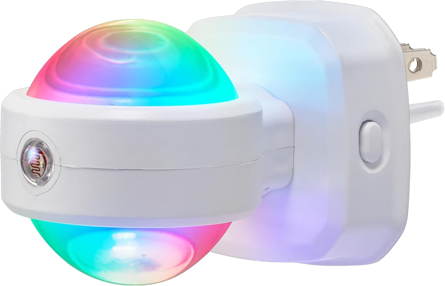 GE 81041 Color-Changing Swivel LED Night Light Dusk to Dawn