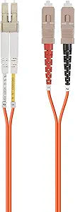 Monoprice 138236 OM1 Fiber Optic Cable LC/UPC-SC/UPC