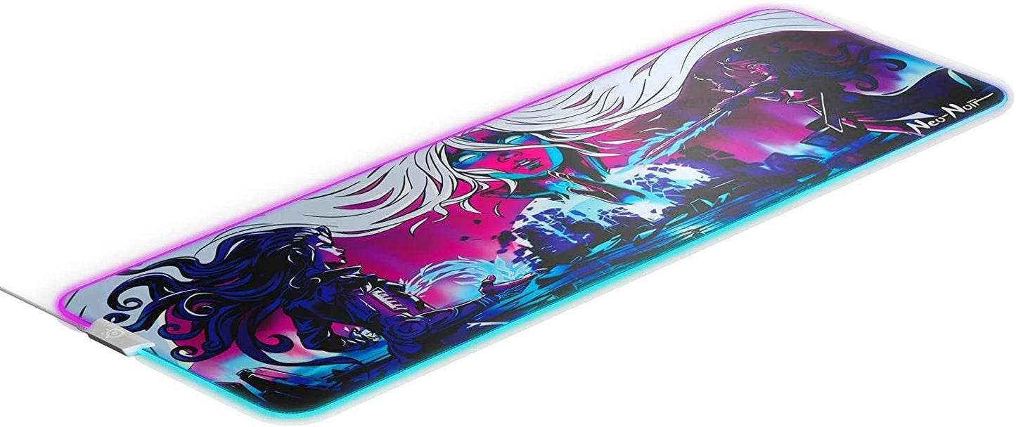SteelSeries 63799 QcK Prism XL - Neo Noir RGB Mouse Pad
