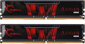 G.Skill F4-2666C19D-32GIS Aegis 32GB DDR4 2666MHz Memory