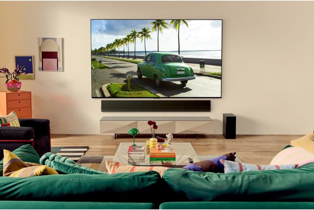 LG OLED evo G3 55-Inch 4K Smart TV with Soundbar