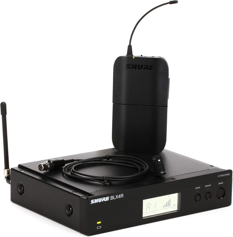 Shure BLX14R/W85-J11 Wireless Lavalier Microphone Rack Mount System — main product image