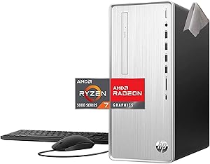 HP Pavilion Ryzen 7 Desktop 64GB RAM 2TB SSD Bundle