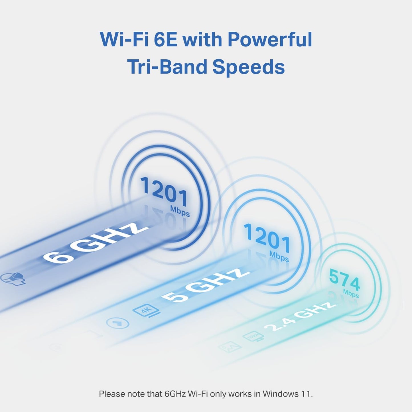TP-Link Archer TXE50UH AXE3000 WiFi 6E USB Adapter