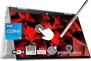 HP Pavilion x360 i5 2-in-1 Touchscreen Laptop — main product image