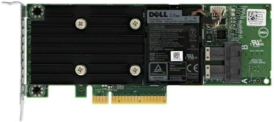 Dell 3JH35 PERC H740P 8GB NV Cache RAID Controller