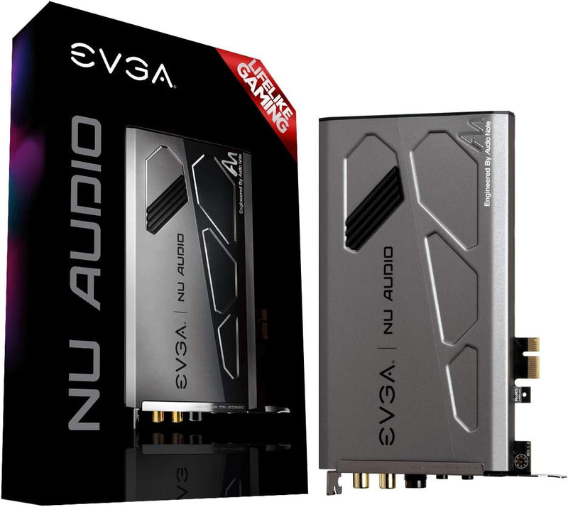 EVGA 712-P1-AN01-KR Nu Audio Card PCIe RGB LED — main product image