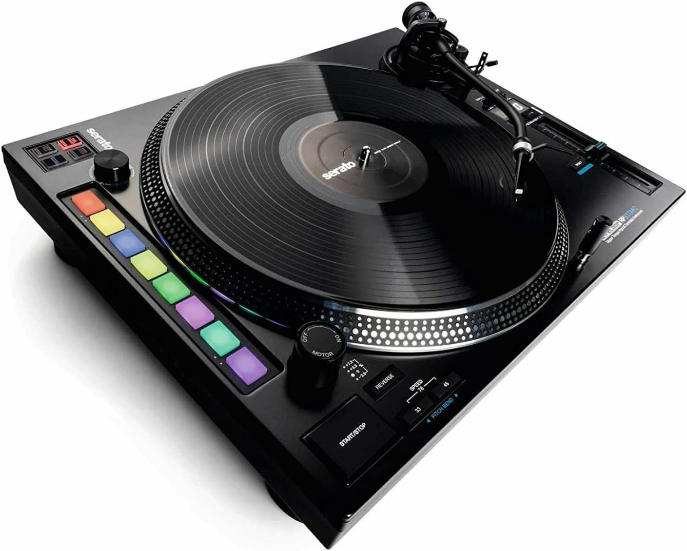 Reloop RP-8000 MK2 Advanced Hybrid MIDI Turntable Bundle