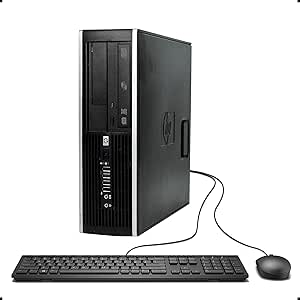 HP ELITE 8000 SFF Desktop - Core 2 Duo, 8GB, 1TB, Win 10 Pro (Renewed)