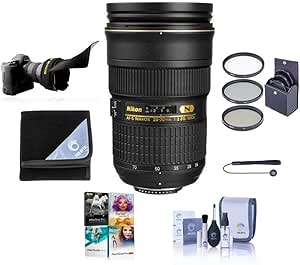 Nikon 24-70mm f/2.8G ED-IF AF-S NIKKOR Lens Bundle