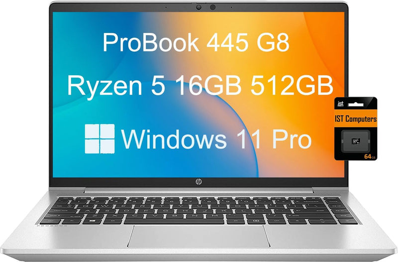 HP ProBook 445 Ryzen 5 Business Laptop — main product image