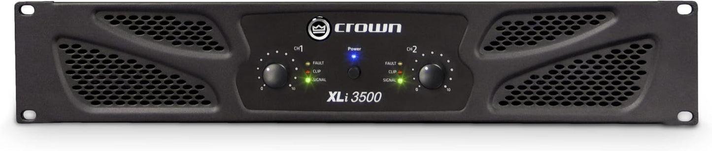 Crown XLi3500 Two-Channel Power Amplifier 1350W 4 Ohms