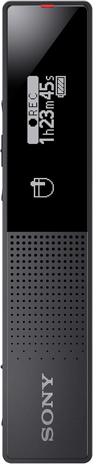 Sony SONYICDTX660 Slim Digital Voice Recorder Black — main product image