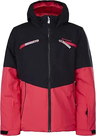 Spyder 38SJ075320 Girls Conquer Insulated Ski Jacket — main product image
