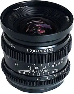SLR Magic Magic_18mm f/2.8 Cine E-Mount Lens